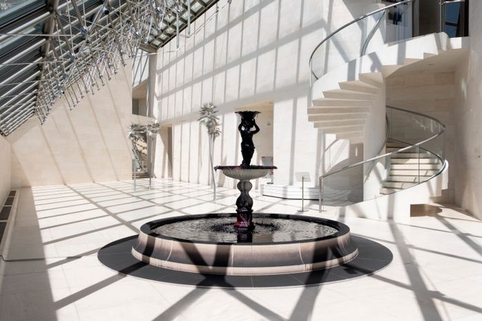 Fountain Mudam Luxembourg Kirchberg