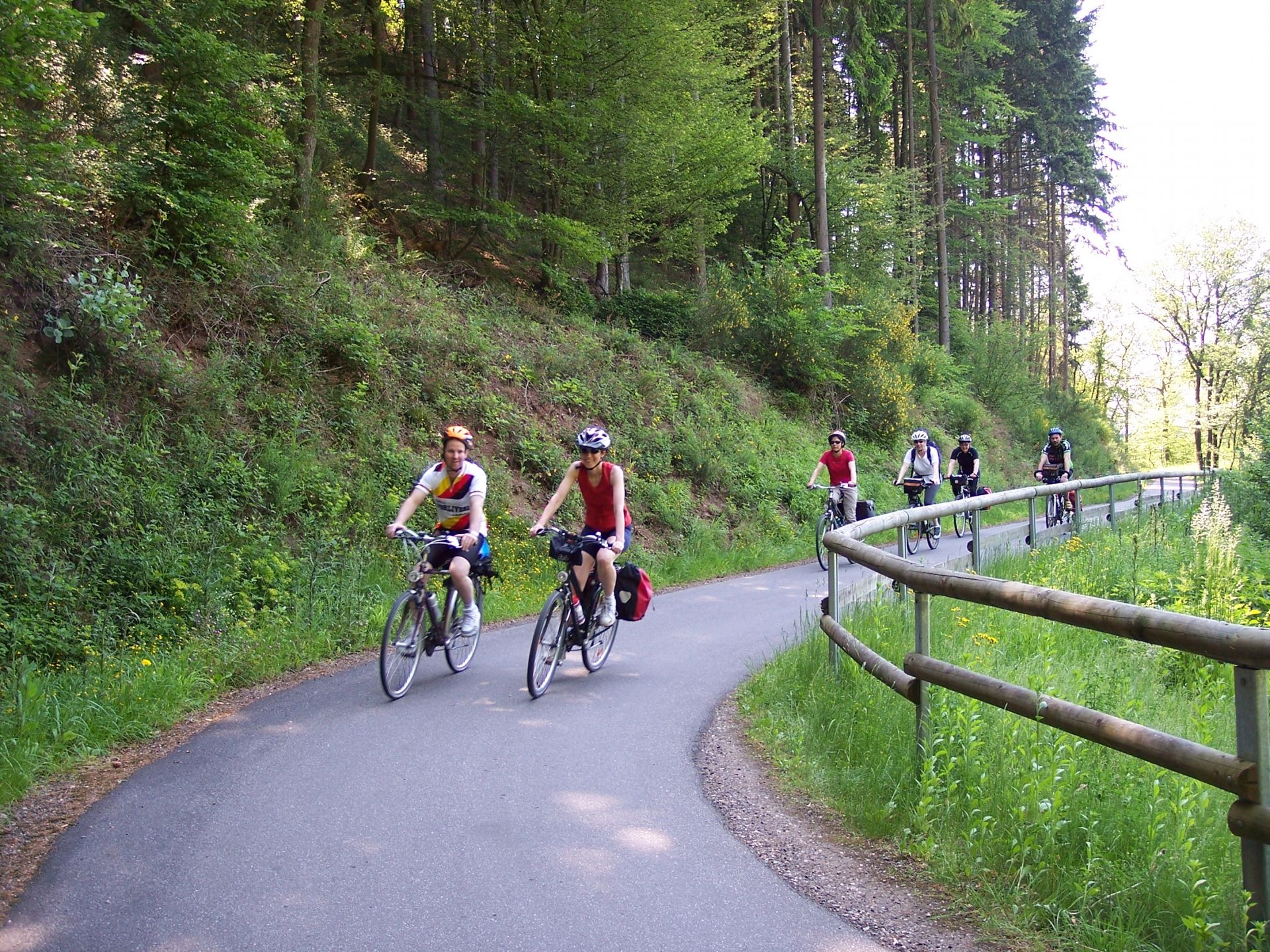 Jugendherberge Mountainbike Tour