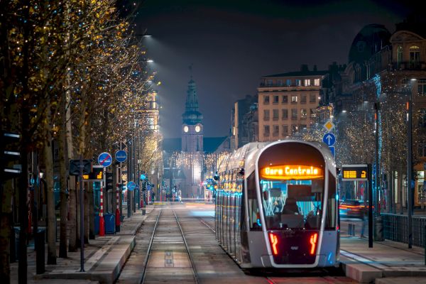 Luxembourg Gare district, Tram