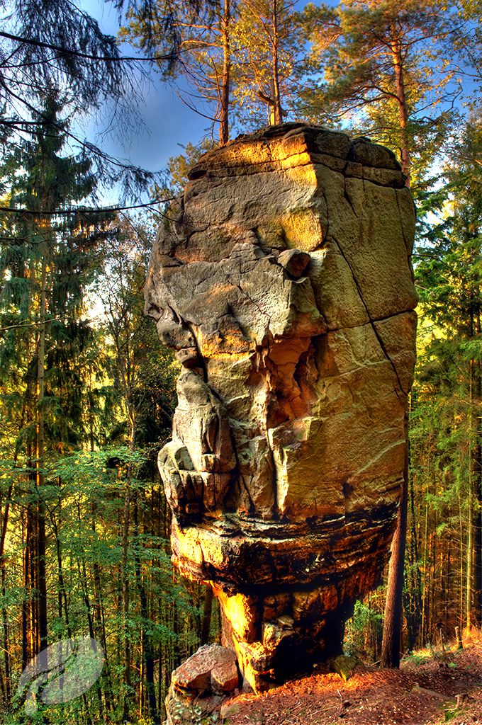 Beeindruckender Felsen