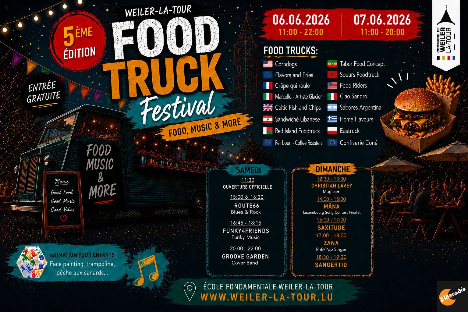 Food Truck Festival – 5ième anniversaire