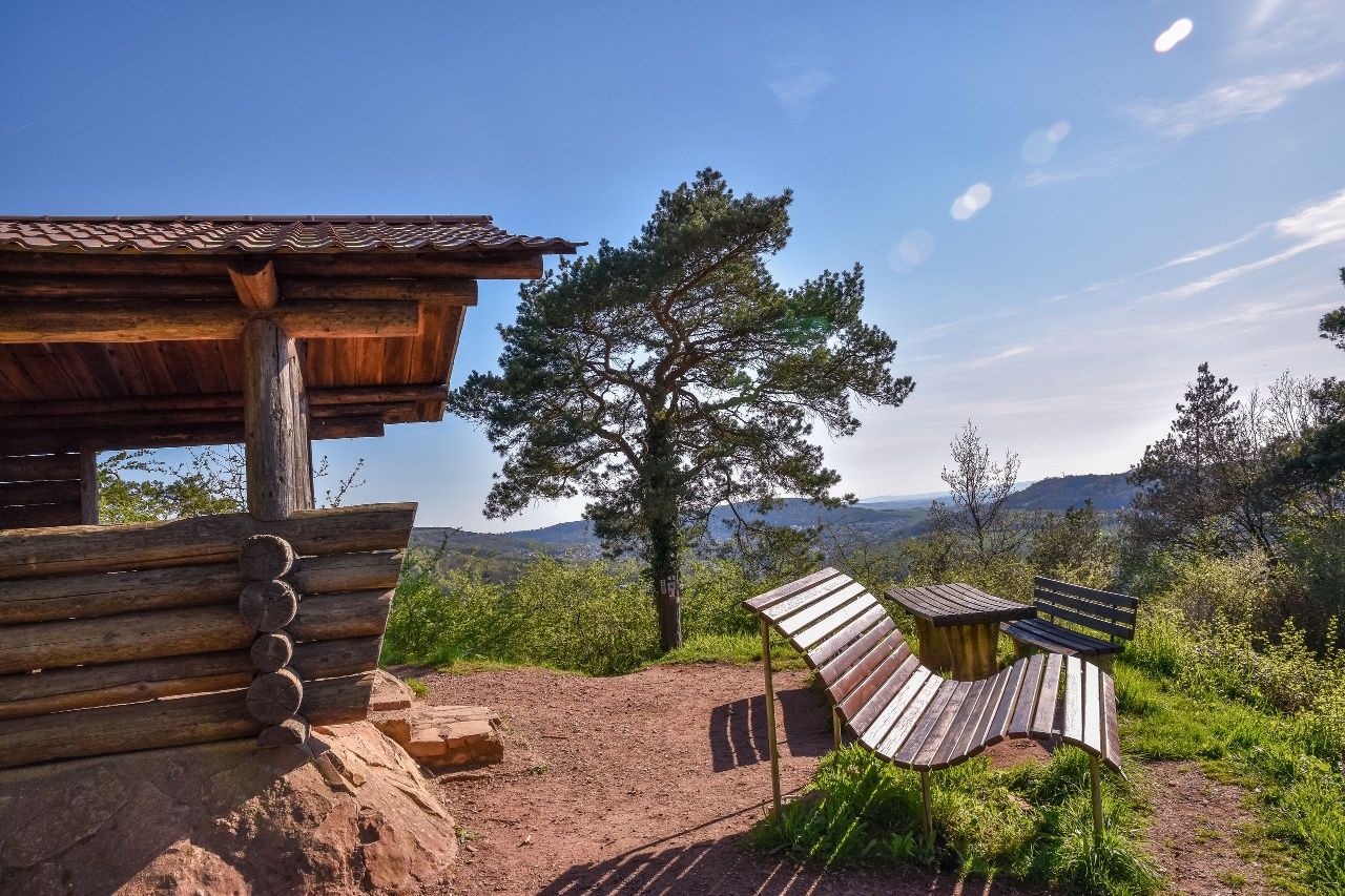 Schutzhütte auf dem Hammelsberg