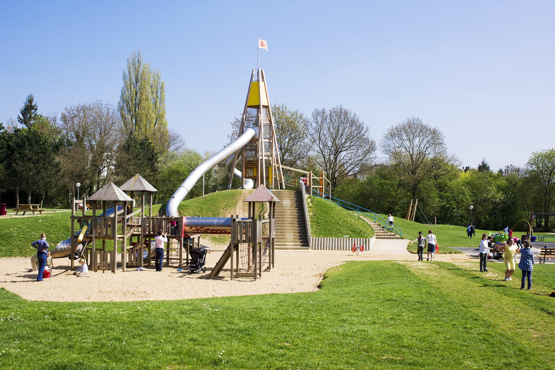 Aire de jeux du parc Merl